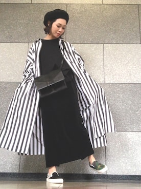 「UNITED ARROWS（ユナイテッドアローズ）のアイテム（ピアス（両耳用））」を使った、cbさん（レディース・160cm）の春コーディネート