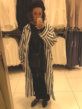 「SLOBE citron.（スローブシトロン）のアイテム（アクセサリー）」を使った、cbさん（レディース・160cm）の春コーディネート