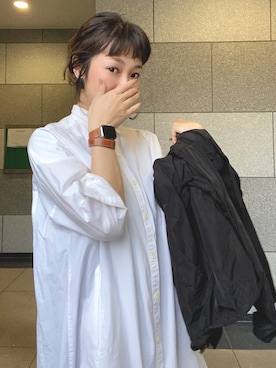 「LUCA/LADY LUCK LUCA（ルカ/レディラックルカ）のアイテム（ジャケット/アウター）」を使った、cbさん（レディース・160cm）の春コーディネート