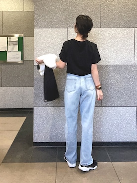 「A.P.C.」｜cbさん（レディース・160cm）の夏コーディネート