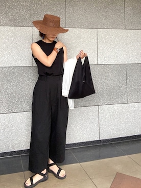 cbさん（レディース・160cm）の夏コーディネート