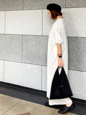 「JOURNAL STANDARD LUXE（ジャーナルスタンダード　ラックス）のアイテム（ワンピース/ドレス）」を使った、cbさん（レディース・160cm）の秋コーディネート