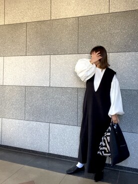 cbさん（レディース・159cm）の冬コーディネート