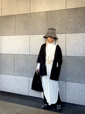 「JOURNAL STANDARD LUXE（ジャーナルスタンダード　ラックス）のアイテム（その他アウター）」を使った、cbさん（レディース・159cm）の冬コーディネート