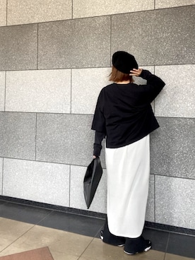 「JOURNAL STANDARD（ジャーナルスタンダード）のアイテム（Tシャツ/カットソー）」を使った、cbさん（レディース・159cm）の春コーディネート