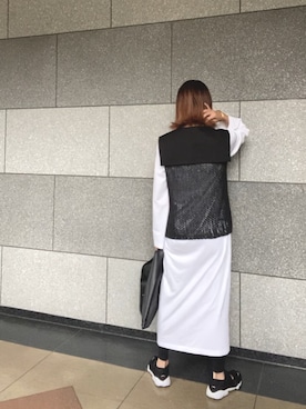 「BEAUTY&YOUTH UNITED ARROWS（ビューティーアンドユースユナイテッドアローズ）のアイテム（ワンピース）」を使った、cbさん（レディース・159cm）の春コーディネート