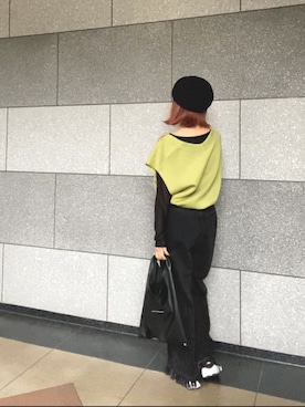 MAISON EUREKAのデニムパンツ（ブラック系）を使った人気