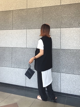スリットTシャツ」の人気ファッションコーディネート - WEAR