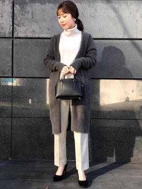 Yumikoさん（レディース・153cm）の冬コーディネート