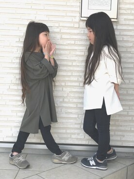 momomiyさん(キッズ・100cm)の春コーディネート