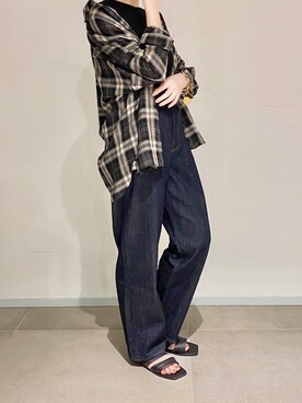 「SBTRACT（サブトラクト）のアイテム」を使った、inoさん（レディース・158cm）の春コーディネート