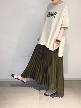 inoさん（レディース・158cm）の春コーディネート