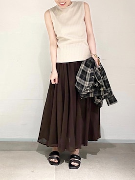 inoさん（レディース・158cm）の春コーディネート