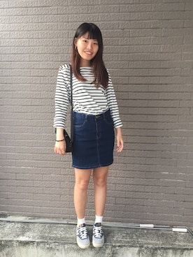 「NEW BALANCE（ニューバランス）の【New Balance】 CRT300 スニーカー（スニーカー）」を使った、13🦕さん（レディース・157cm）の春コーディネート