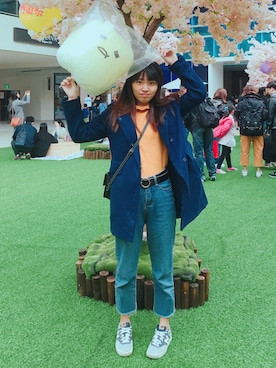 「NEW BALANCE（ニューバランス）の【New Balance】 CRT300 スニーカー（スニーカー）」を使った、13🦕さん（レディース・157cm）の秋コーディネート