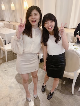 「ONCE UPON A TIME（ワンス　アポン　ア　タイム）のアイテム」を使った、13🦕さん（レディース・157cm）の秋コーディネート