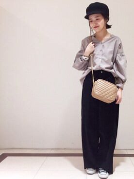 「バルーンスリーブ」｜archivesさん（レディース・158cm）の冬コーディネート