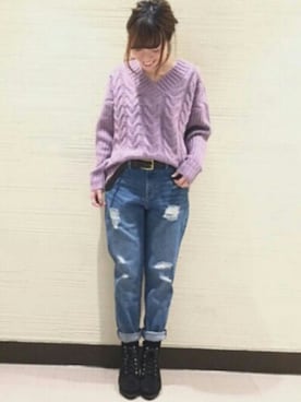 archivesさん（レディース・158cm）の冬コーディネート