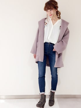 archivesさん（レディース・162cm）の冬コーディネート