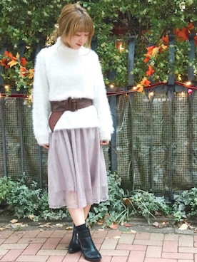 archivesさん（レディース・153cm）の冬コーディネート