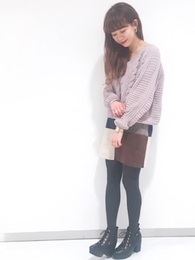 archivesさん（レディース・162cm）の冬コーディネート