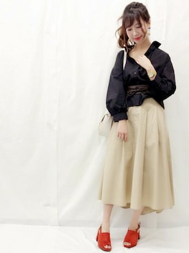 archivesさん（レディース・161cm）の春コーディネート