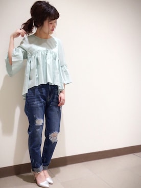 archivesさん（レディース・151cm）の春コーディネート