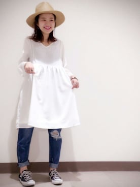 archivesさん（レディース・151cm）の春コーディネート