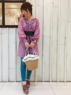 archivesさん（レディース・158cm）の春コーディネート