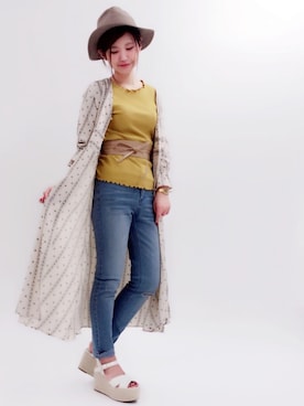 archivesさん（レディース・154cm）の春コーディネート