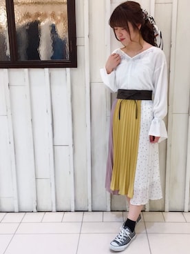 archivesさん（レディース・153cm）の春コーディネート