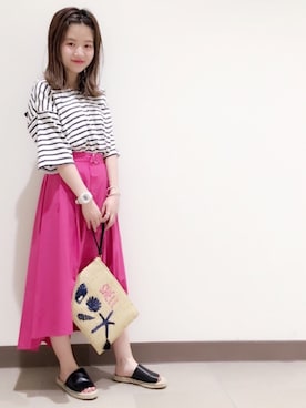 archivesさん（レディース・151cm）の夏コーディネート