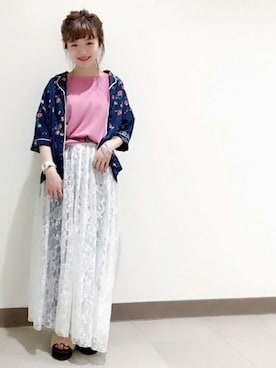 archivesさん（レディース・151cm）の夏コーディネート