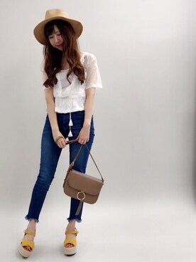 archivesさん（レディース・161cm）の夏コーディネート