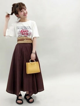 archivesさん（レディース・151cm）の夏コーディネート