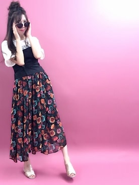 archivesさん（レディース・161cm）の夏コーディネート