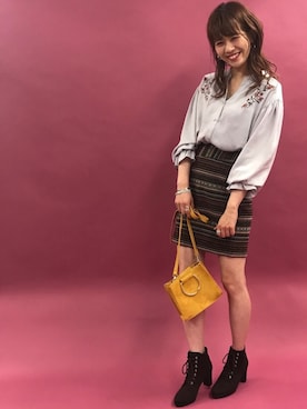 「レトロ」｜「アイテム（ラッピングキット）」を使った、archivesさん（レディース・162cm）の夏コーディネート