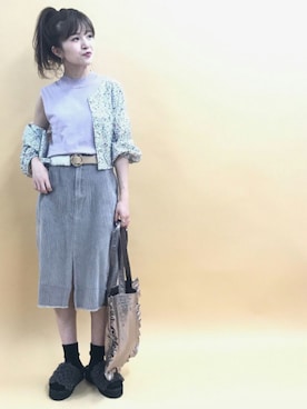 archivesさん（レディース・151cm）の夏コーディネート