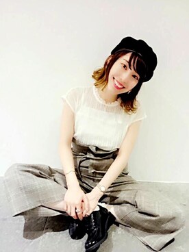 archivesさん（レディース・161cm）の秋コーディネート