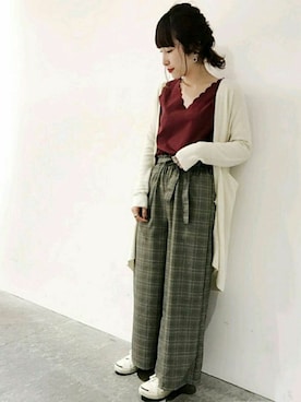 archivesさん（レディース・160cm）の秋コーディネート