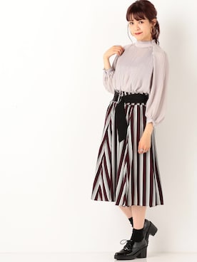 「アイテム（ブーティ）」を使った、archivesさん（レディース・162cm）の秋コーディネート