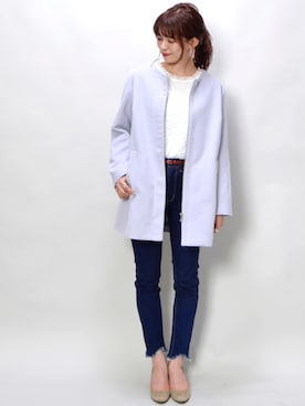 「雨の日コーデ」｜「アイテム（ラッピングキット）」を使った、archivesさん（レディース・162cm）の秋コーディネート