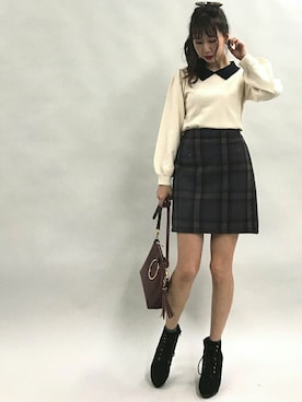 「archives（アルシーヴ）のアイテム（シューズ）」を使った、archivesさん（レディース・161cm）の秋コーディネート