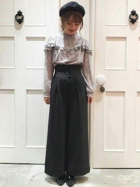「archives（アルシーヴ）のアイテム（ブーティ）」を使った、archivesさん（レディース・156cm）の秋コーディネート