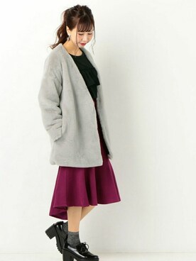 「archives（アルシーヴ）のアイテム（ブーティ）」を使った、archivesさん（レディース・161cm）の秋コーディネート