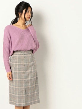「ラベンダー」｜archivesさん（レディース・167cm）の冬コーディネート