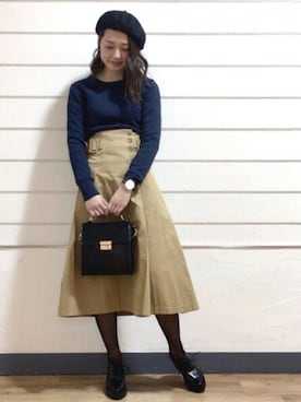 archivesさん（レディース・160cm）の冬コーディネート