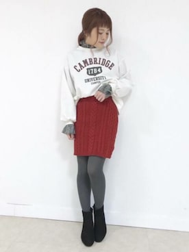 archivesさん（レディース・158cm）の冬コーディネート