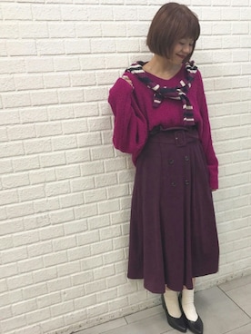 archivesさん（レディース・156cm）の冬コーディネート