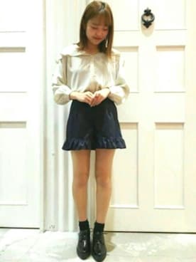 「archives（アルシーヴ）のアイテム（ブーティ）」を使った、archivesさん（レディース・156cm）の冬コーディネート